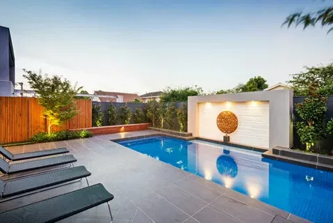 swimming pool landscaping services in Dubai
